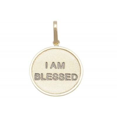 PI  I AM BLESSED OA 18K 