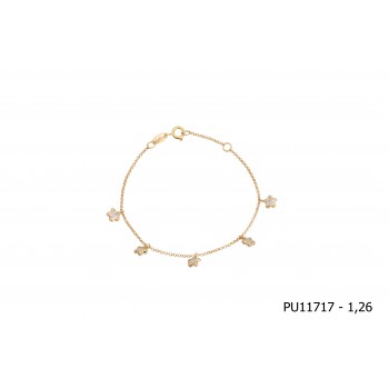 Pulseira com Estrelas em Zircônia