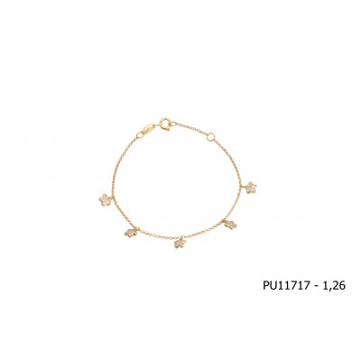 Pulseira com Estrelas em Zircônia